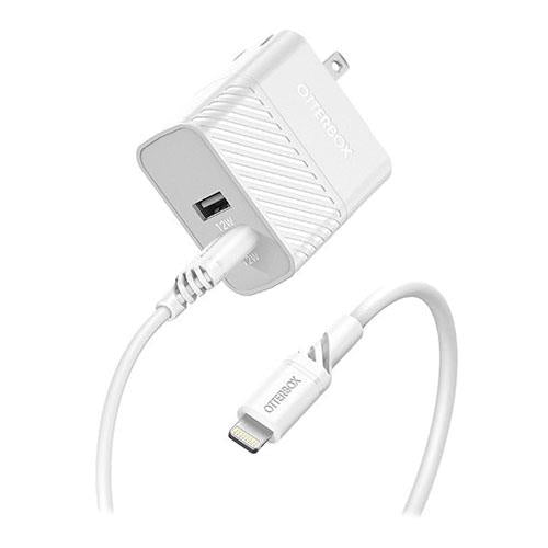 Wall Charger Kit 24W Dual USB-A w/ USB-A to Lightning (3.3Ft)